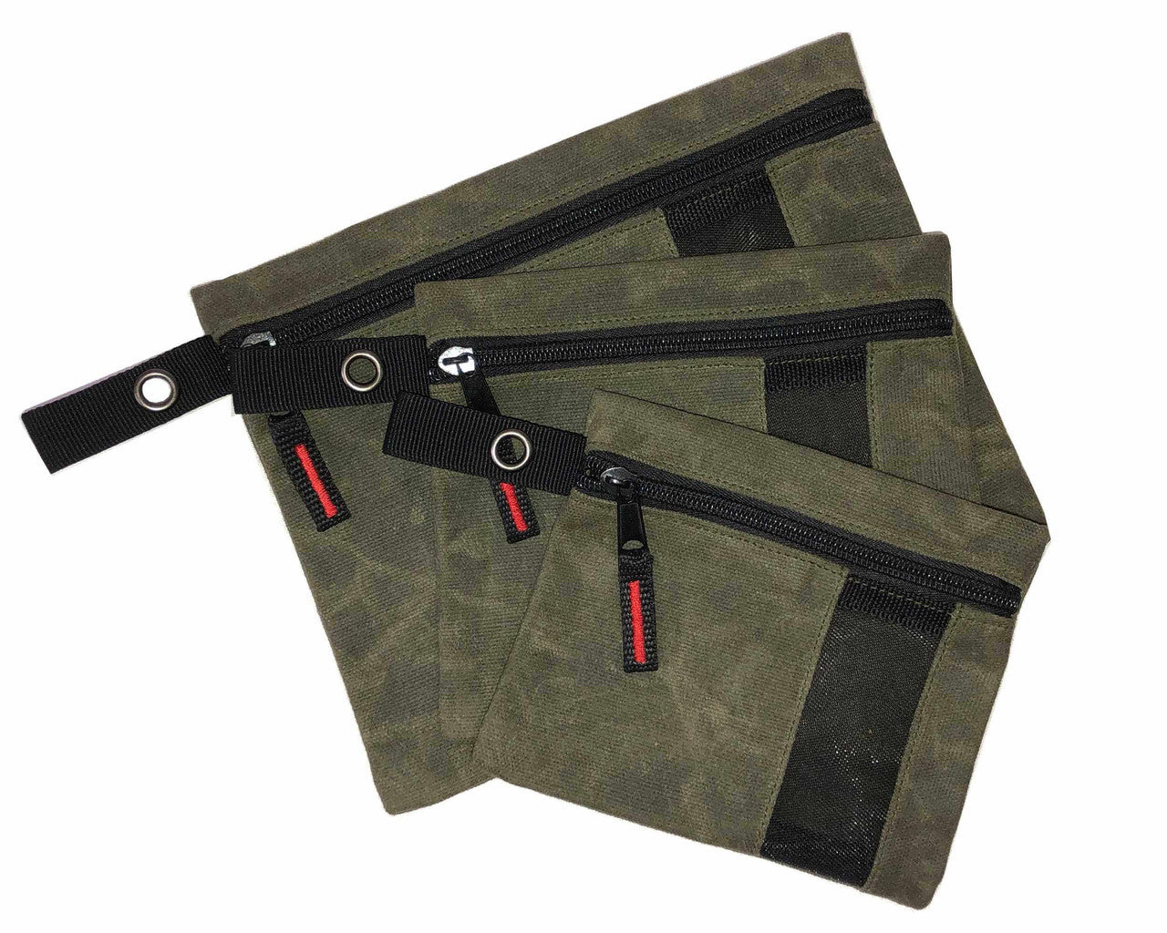 Small Bags - 3 Individual  #12 Waxed Canvas