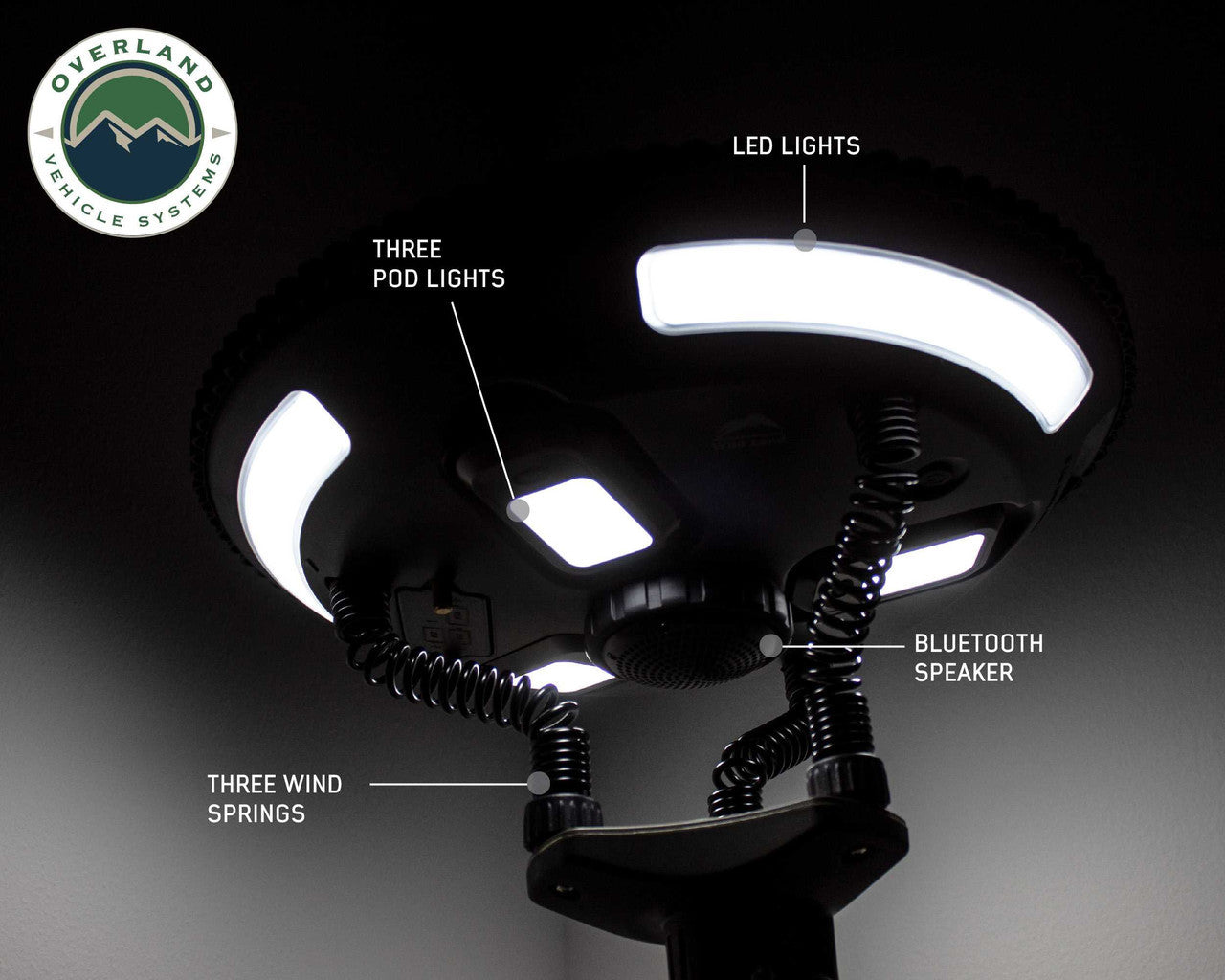 UFO Solar Light Pods & Speaker