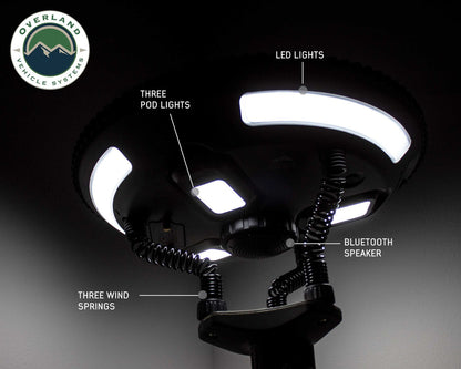 UFO Solar Light Pods & Speaker