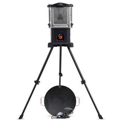 Ignik Outdoors Skullet Deluxe Heater Stove Cook Set