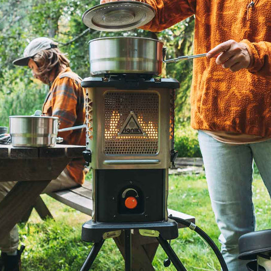 Ignik Outdoors Skullet Deluxe Heater Stove Cook Set