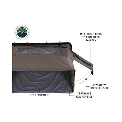 Bushveld Side Opening Roof Top Tent - 4 Person