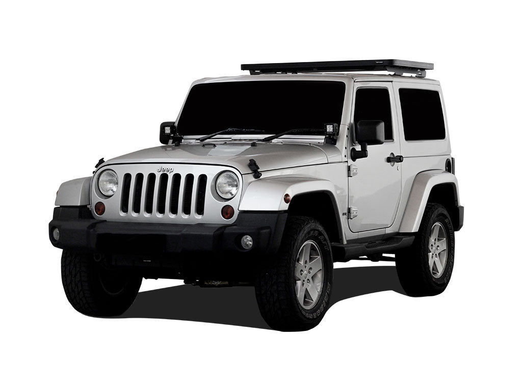 Jeep Wrangler JK 2 Door (07-18) Extreme Slimline II 1/2 Roof Rack Kit - by Front Runner