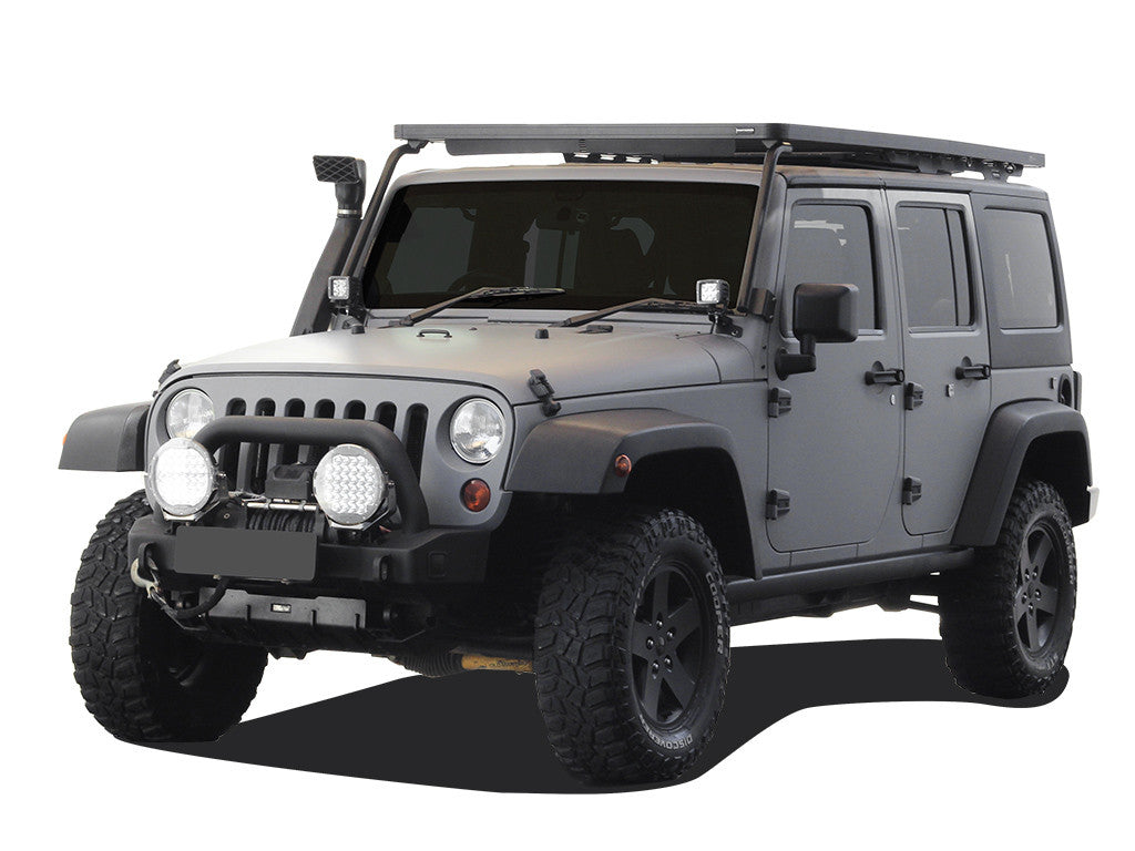 Jeep Wrangler JK 4 Door (07-18) Extreme Slimline II Roof Rack Kit - by Front Runner
